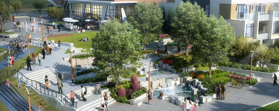 Land scape para exteriores 